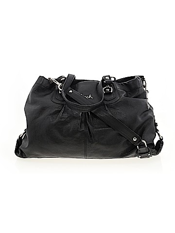 Coach Factory Leather Satchel (view 1)