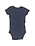 Carter's 100% Cotton Graphic Blue Short Sleeve Onesie 0-3 MO / 3 MO - photo 2