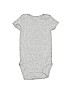 Precious Firsts 100% Cotton Gray Short Sleeve Onesie 0-3 MO / 3 MO - photo 1
