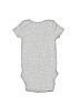 Precious Firsts 100% Cotton Gray Short Sleeve Onesie 0-3 MO / 3 MO - photo 2