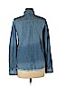 H&M 100% Cotton Blue Long Sleeve Button-Down Shirt Size 8 - photo 2
