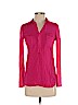 Splendid 100% Rayon Pink Long Sleeve Button-Down Shirt Size XS - photo 1