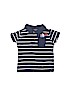 Just One Year by Carter's 100% Cotton Blue Short Sleeve Polo 0-3 MO / 3 MO - photo 1