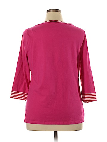 Talbots Outlet 3/4 Sleeve T-Shirt (view 2)