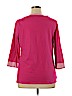 Talbots Outlet Pink 3/4 Sleeve T-Shirt Size XL - photo 2
