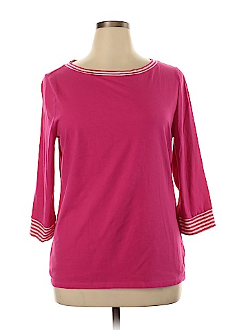 Talbots Outlet 3/4 Sleeve T-Shirt (view 1)
