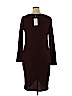 A New Day 100% Polyester Burgundy Casual Dress Size XL - photo 2