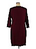 Karen Scott Sport 100% Cotton Burgundy Casual Dress Size XL - photo 2