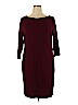 Karen Scott Sport 100% Cotton Burgundy Casual Dress Size XL - photo 1