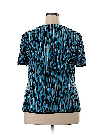 JM Collection Short Sleeve Top (view 2)