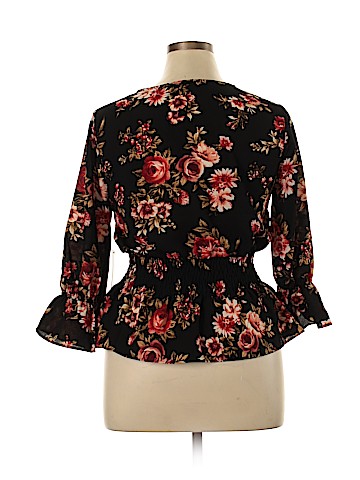 Moa Moa 3/4 Sleeve Blouse (view 2)