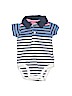 Carter's 100% Cotton Blue Short Sleeve Onesie 0-3 MO / 3 MO - photo 1