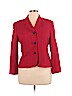 Kasper A.S.L. 100% Wool Red Wool Blazer Size 14 (petite) - photo 1