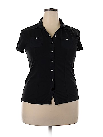 Assorted Brands Short Sleeve Button-Down Shirt (view 1)