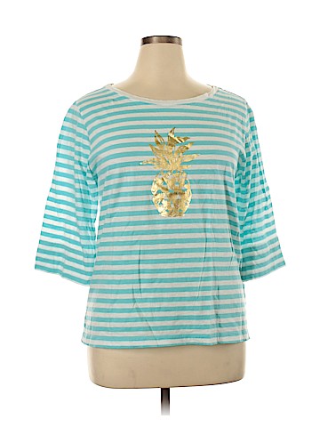 Tori Richard 3/4 Sleeve T-Shirt (view 1)