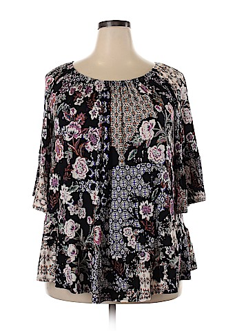 Style&Co 3/4 Sleeve Top (view 1)