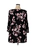 Tahari Black 3/4 Sleeve Top Size 2X - photo 2