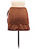 Lulu's 100% Polyester Tan Casual Skirt Size L - photo 2