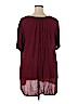 Roaman's 100% Rayon Red Casual Dress Size 22 - photo 2