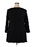 Eliane Rose Black 3/4 Sleeve T-Shirt Size 1X - photo 2