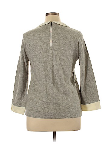 J. Crew Factory Store 3/4 Sleeve Top (view 2)
