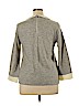 J. Crew Factory Store 100% Cotton Gray 3/4 Sleeve Top Size XL - photo 2
