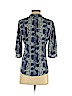 Yoana Baraschi 100% Polyester Blue 3/4 Sleeve Blouse Size XS - photo 2