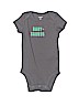 Carter's 100% Cotton Gray Short Sleeve Onesie 0-3 MO / 3 MO - photo 1