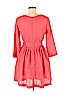 H&M 100% Polyester Pink Casual Dress Size 8 - photo 2