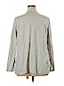 Purejill 100% Pima Cotton Gray Cardigan Size XL - photo 2
