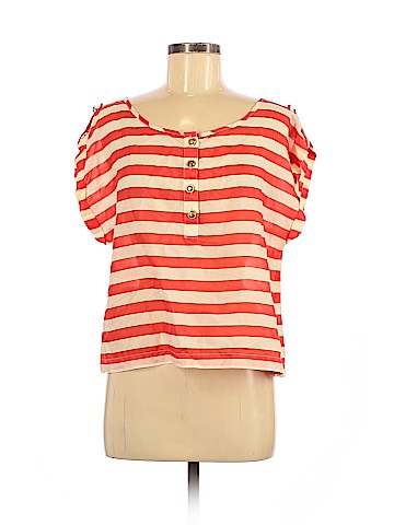Topshop Short Sleeve Blouse (view 1)
