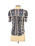 Lucky Brand Blue Short Sleeve Top Size XS - photo 2