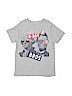 Crazy 8 100% Cotton Graphic Gray Short Sleeve T-Shirt Size 7 - 8 - photo 1