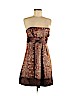 BCBGMAXAZRIA Brown Cocktail Dress Size 6 - photo 1