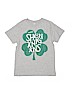 Crazy 8 100% Cotton Gray Short Sleeve T-Shirt Size 7 - 8 - photo 1