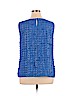 rsvp by TALBOTS 100% Polyester Blue Sleeveless Blouse Size XL - photo 2