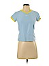 Nike 100% Polyester Blue Active T-Shirt Size S - photo 1