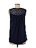 Lucky Brand Blue Sleeveless Blouse Size M - photo 2
