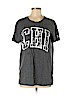 Victoria's Secret Pink 100% Cotton Gray Short Sleeve T-Shirt Size M - photo 1