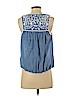 Joie 100% Lyocell Blue Sleeveless Blouse Size XS - photo 2