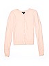 Gap Kids 100% Cotton Solid Pink Cardigan Size 14 - 16 - photo 1