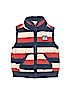 Carter's 100% Polyester Stripes Blue Vest 6-9 MO / 9 MO - photo 1