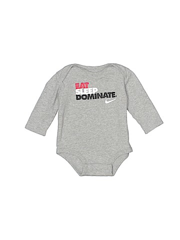 Nike Long Sleeve Onesie (view 1)