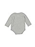 Nike 100% Cotton Gray Long Sleeve Onesie Size 3-6 mo - photo 2
