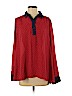 Free People 100% Polyester Red Long Sleeve Blouse Size S - photo 1