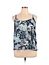 Apt. 9 100% Polyester Blue Sleeveless Blouse Size XL - photo 1