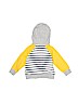Carter's 100% Cotton White Zip Up Hoodie 9-12 MO / 12 MO - photo 2