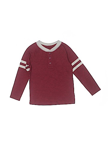 Cat & Jack Long Sleeve Henley (view 1)