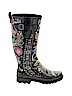 Sakroots Black Rain Boots Size 5 - photo 1