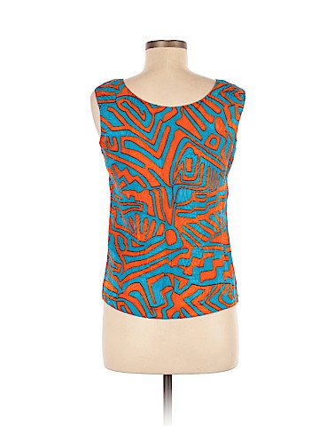 St. John Sleeveless Silk Top (view 2)